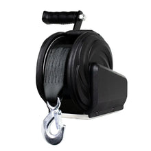 Powerwinch Select Series Winch 800lb 6’’ Crank Arm - Carbon Black [21400-W-0800-6-B-R] - Trailer Winches