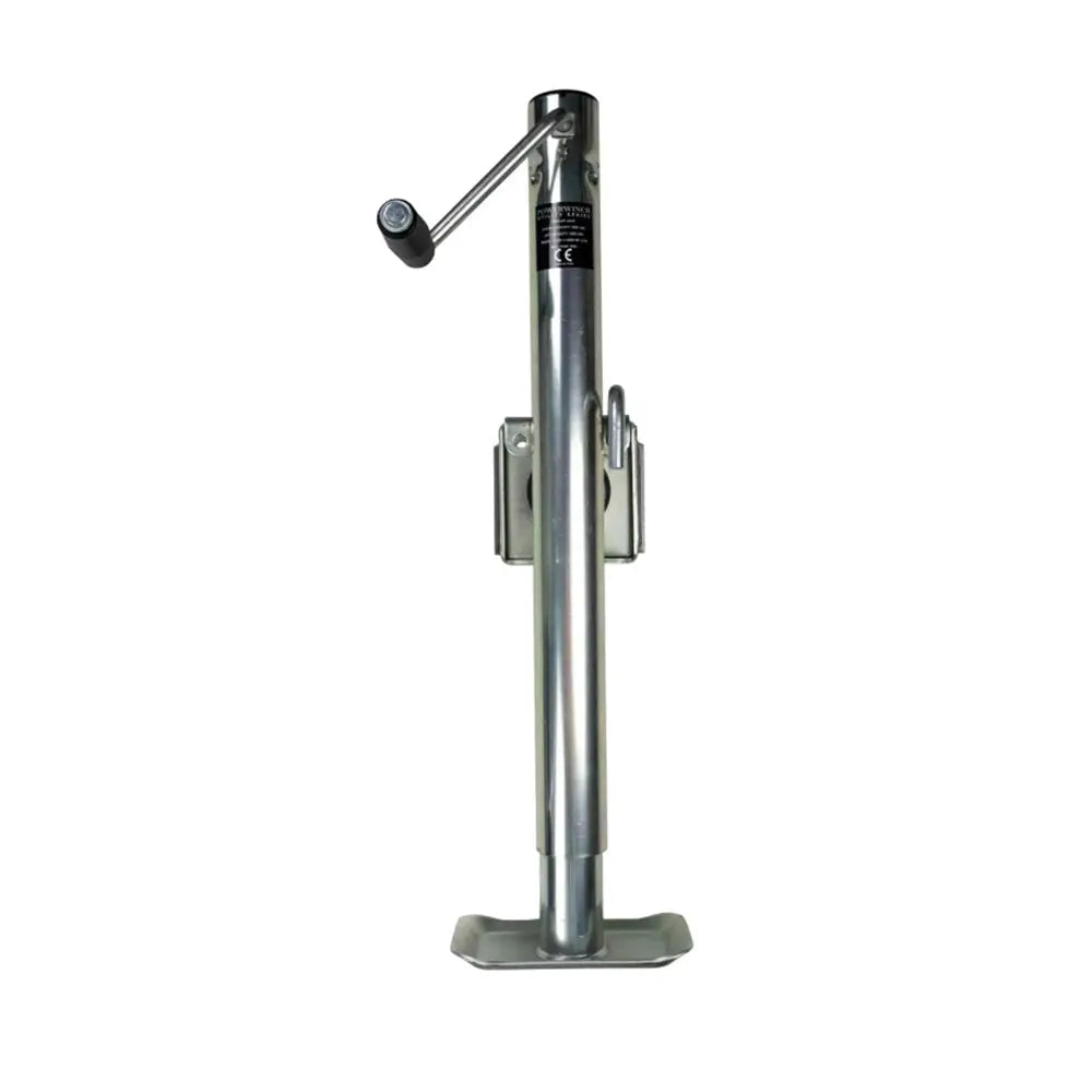 Powerwinch Utility Series Jack - 2500lb Weld-On Flat Plate Zinc [21500-J-2500-WF-Z-R] - Jacks & Dollies