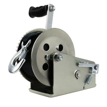 Powerwinch Utility Series Winch 2,000lb 2 Speed 8’’ Crank Arm - Zinc [21500-W-2000-8-Z-R] - Trailer Winches