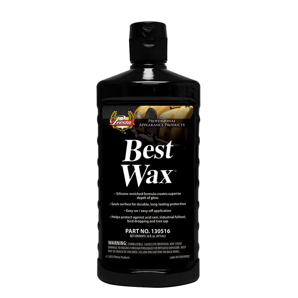 Presta Best Wax Paint Sealer - 16oz [130516] - Cleaning