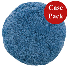 Presta Blue Soft Polish Blended Wool Rotary Buffing Pad Case of 12 - Cleaning