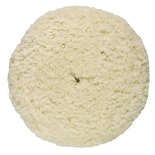 White Heavy Cut Rotary Wool Buffing Pad Presta - Cleaning