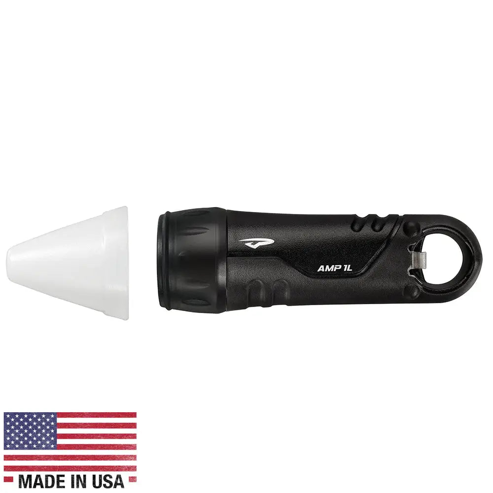Princeton Tec Amp 1L w/ White Cone - Black [A90LBC-BK] - Flashlights
