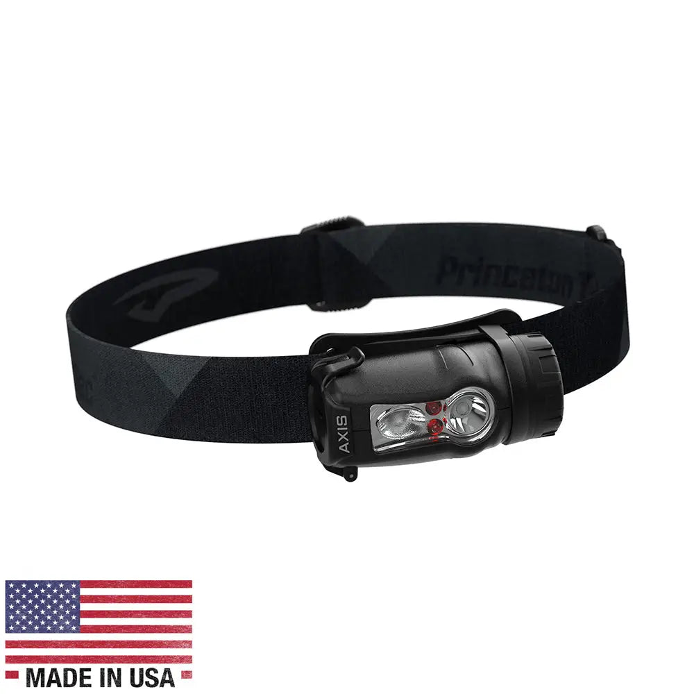 Princeton Tec Axis Rechargeable LED HeadLamp - Black/Grey [AXRC21-BK/DK] - Flashlights