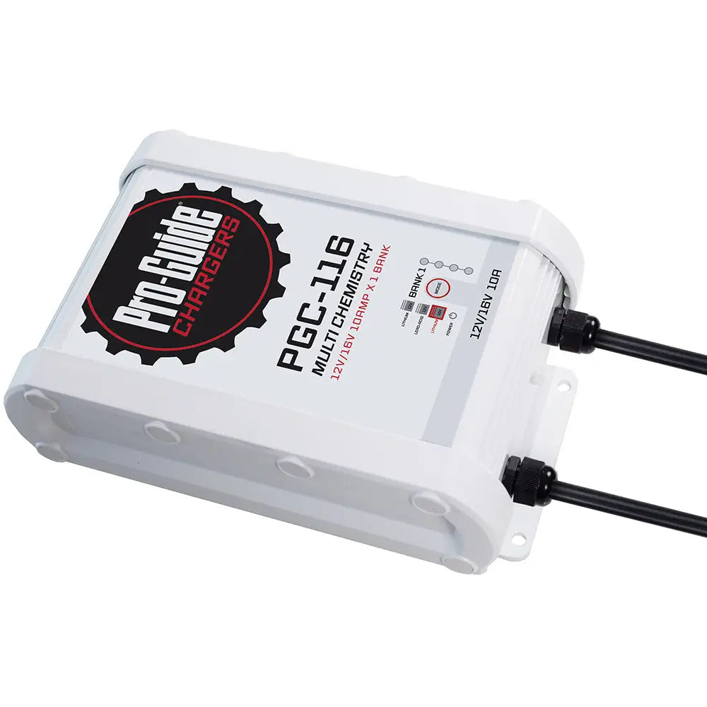 Pro-Guide 10 Amp 12V 16V 1 Bank On-Board Battery Charger - Battery Chargers