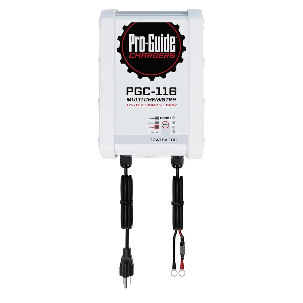 Pro-Guide 10 Amp 12V 16V 1 Bank On-Board Battery Charger - Battery Chargers