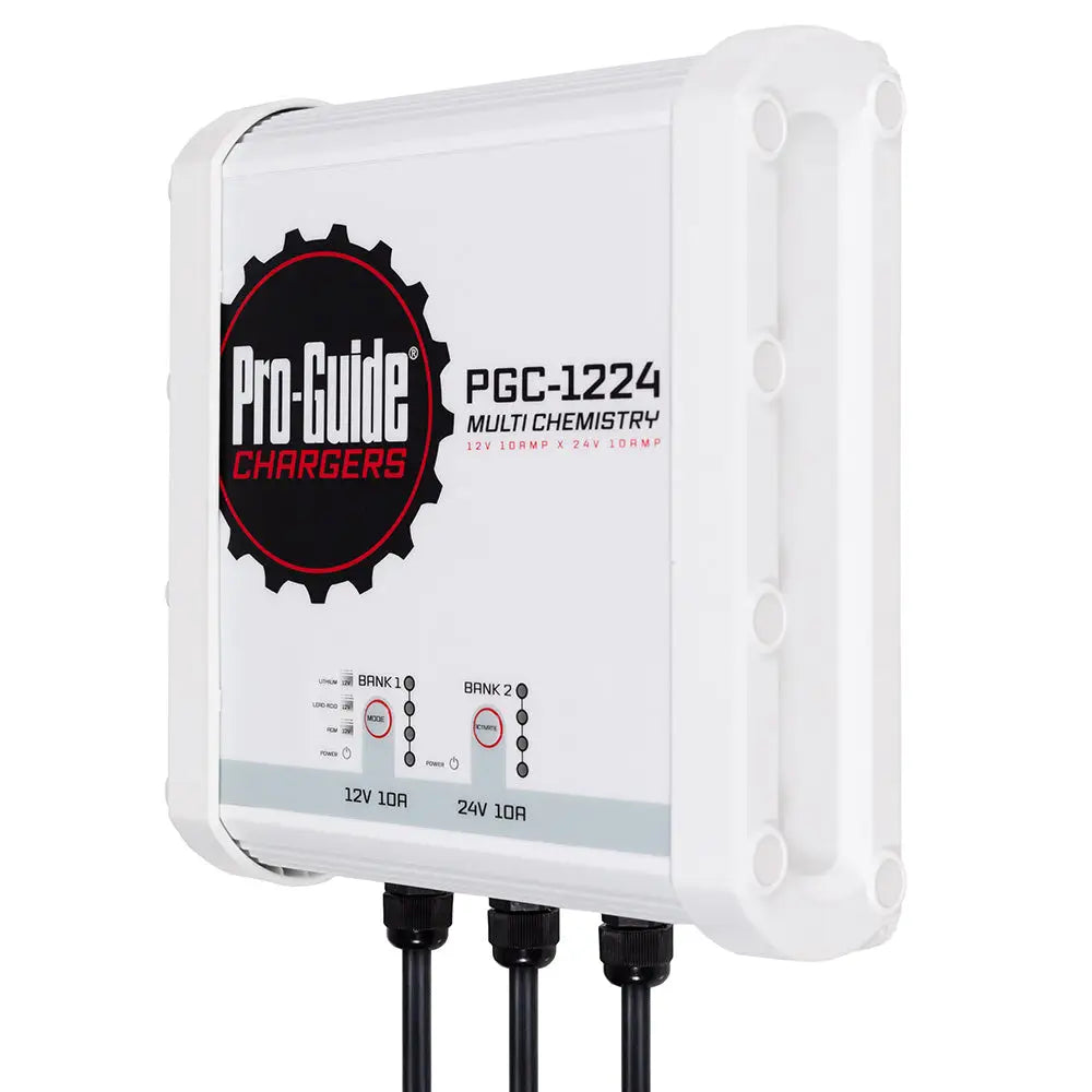 Pro-Guide 20-Amp 2 Bank 12V 24V On-Board Battery Charger PGC-1224 - Battery Chargers
