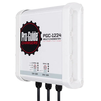 Pro-Guide 20-Amp 2 Bank 12V 24V On-Board Battery Charger PGC-1224 - Battery Chargers