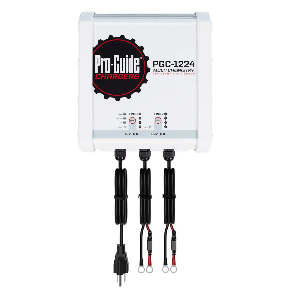 Pro-Guide 20-Amp 2 Bank 12V 24V On-Board Battery Charger PGC-1224 - Battery Chargers
