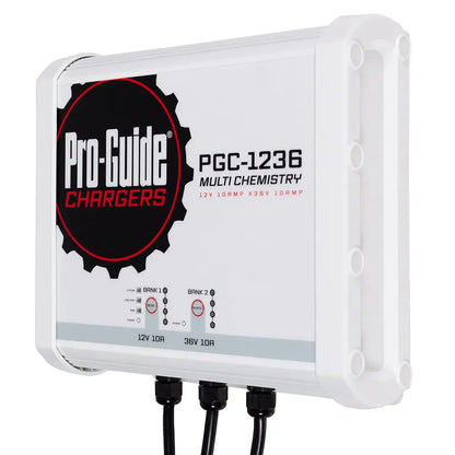 Pro-Guide 20 Amp 2 Bank 12V 36V On-Board Battery Charger PGC-1236 - Battery Chargers
