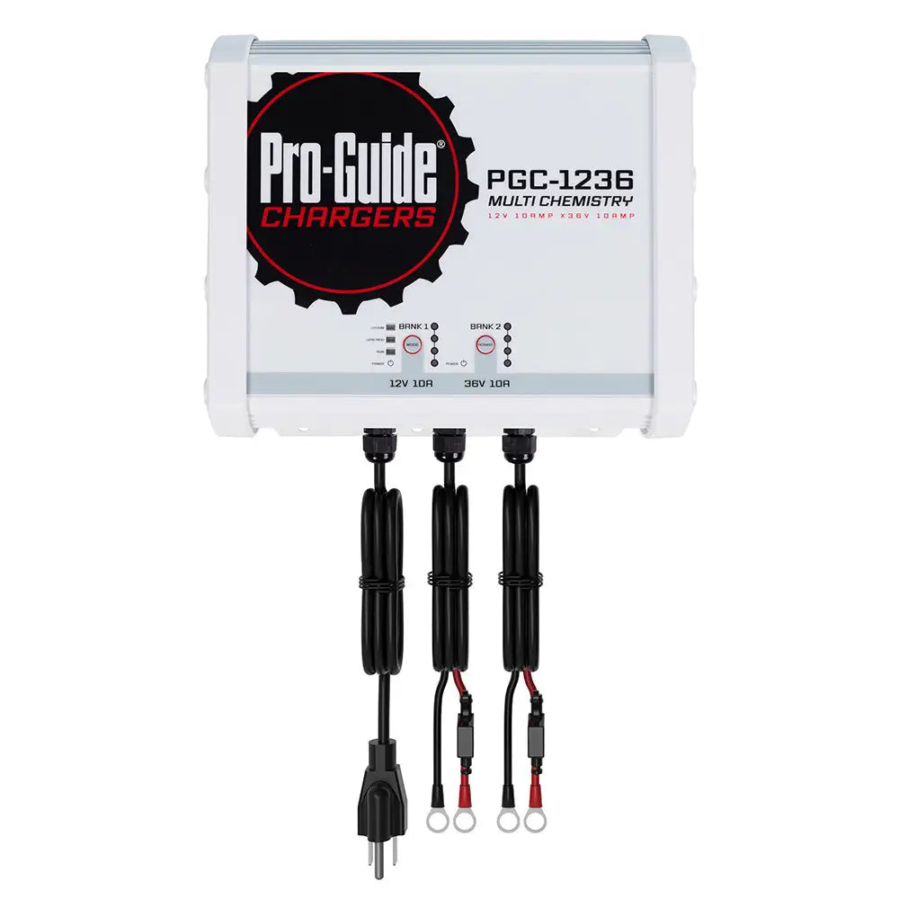 Pro-Guide 20 Amp 2 Bank 12V 36V On-Board Battery Charger PGC-1236 - Battery Chargers