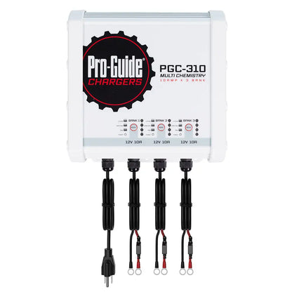 Pro-Guide 30 Amp 12V 3 Bank On-Board Battery Charger PGC-310 - Battery Chargers