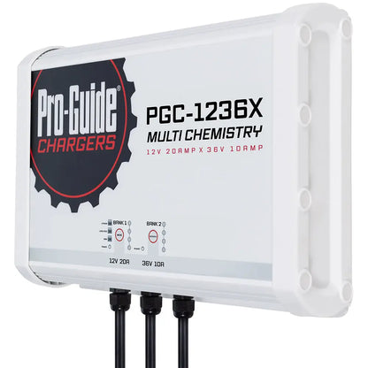 Pro-Guide 30-Amp 2 Bank 12V 36V On-Board Battery Charger PGC-1236X - Battery Chargers