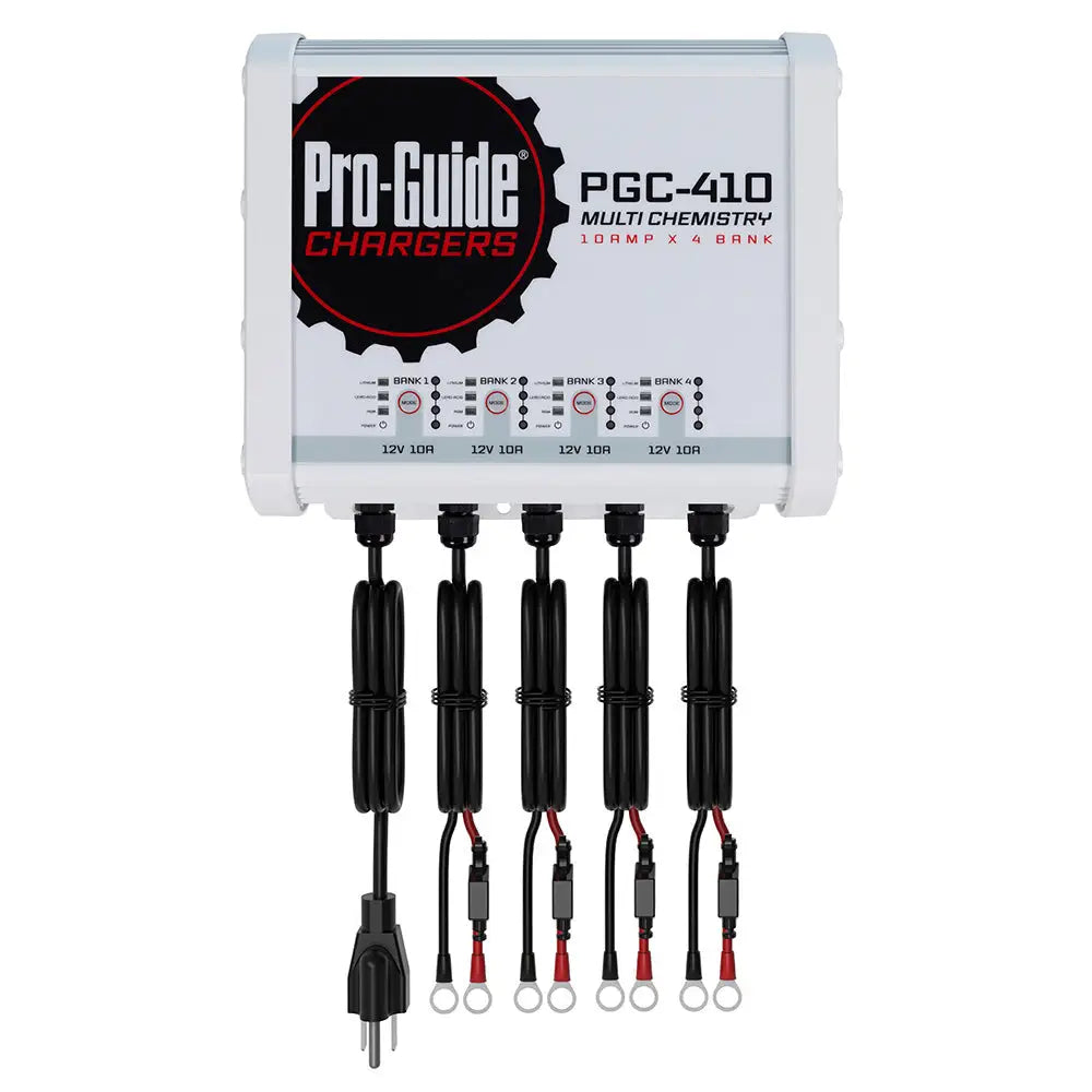 Pro-Guide 40-Amp 12V 4 Bank On-Board Battery Charger PGC-410 - Battery Chargers