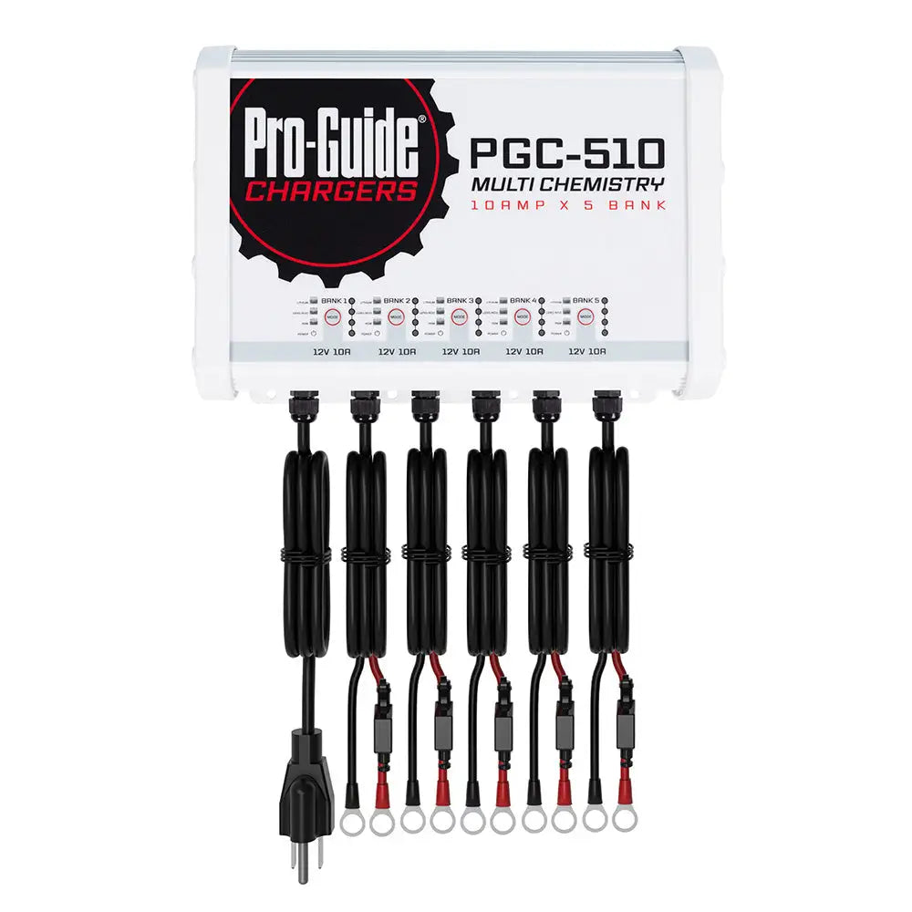 Pro-Guide 40-Amp 12V 5 Bank On-Board Battery Charger PGC-510 - Battery Chargers