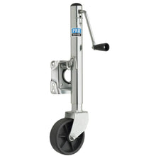 Pro Series 1000 lbs. Zinc Plated Swivel Jack w/6’’ Poly Wheel [EJ10000101] - Jacks & Dollies