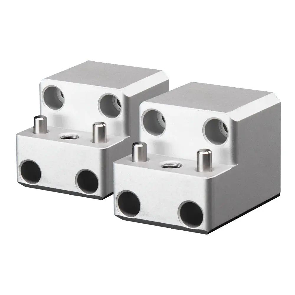PTM Edge Board Rack Mount - 4 Bolt - Silver - Pair [P13168-1400TEBCL] - Accessories