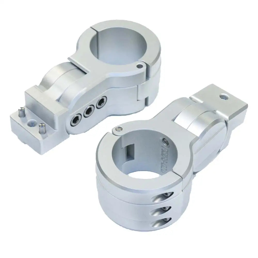 PTM Edge Board Rack Mounts - 2.5’’ Pipe Clamp - Silver [P13198-2500TEBCL] - Accessories