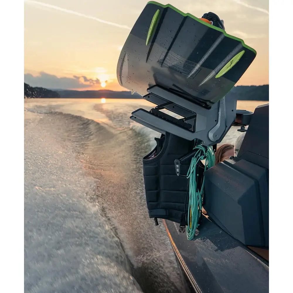 PTM Edge ClampForce 3.0 Clamping Wake Board Rack - Pair - Silver [P13491-9010TEBCL] - Accessories