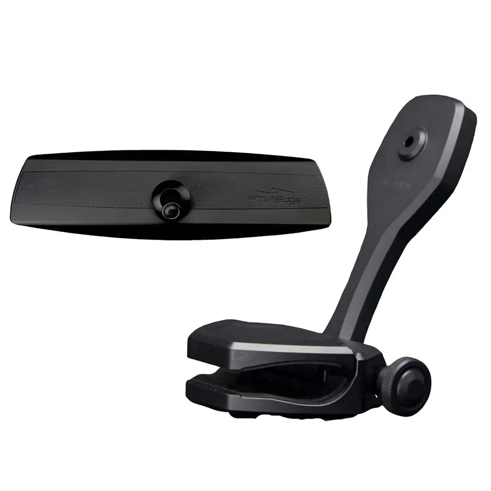 PTM Edge Mirror/Bracket Kit w/VR-140 Elite Mirror ZXR-320 (Black) [P12848-1320TEBBK] - Mirrors