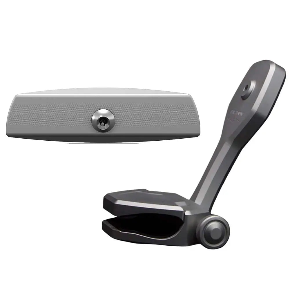 PTM Edge Mirror/Bracket Kit w/VR-140 Elite Mirror ZXR-320 (Titanium Grey) [P12848-1320TEBGR] - Mirrors