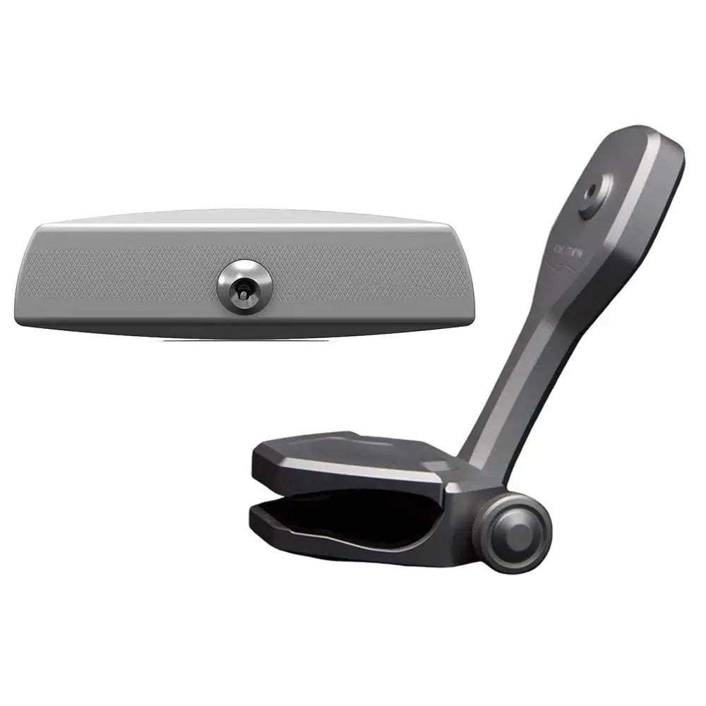 PTM Edge Mirror/Bracket Kit w/VR-140 Elite Mirror ZXR-361 (Titanium Grey) [P12848-1361TEBGR] - Mirrors