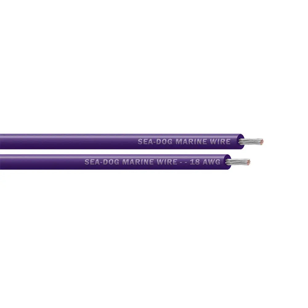 Purple 18 AWG Primary Sea-Dog Wire 25 Feet - Wire