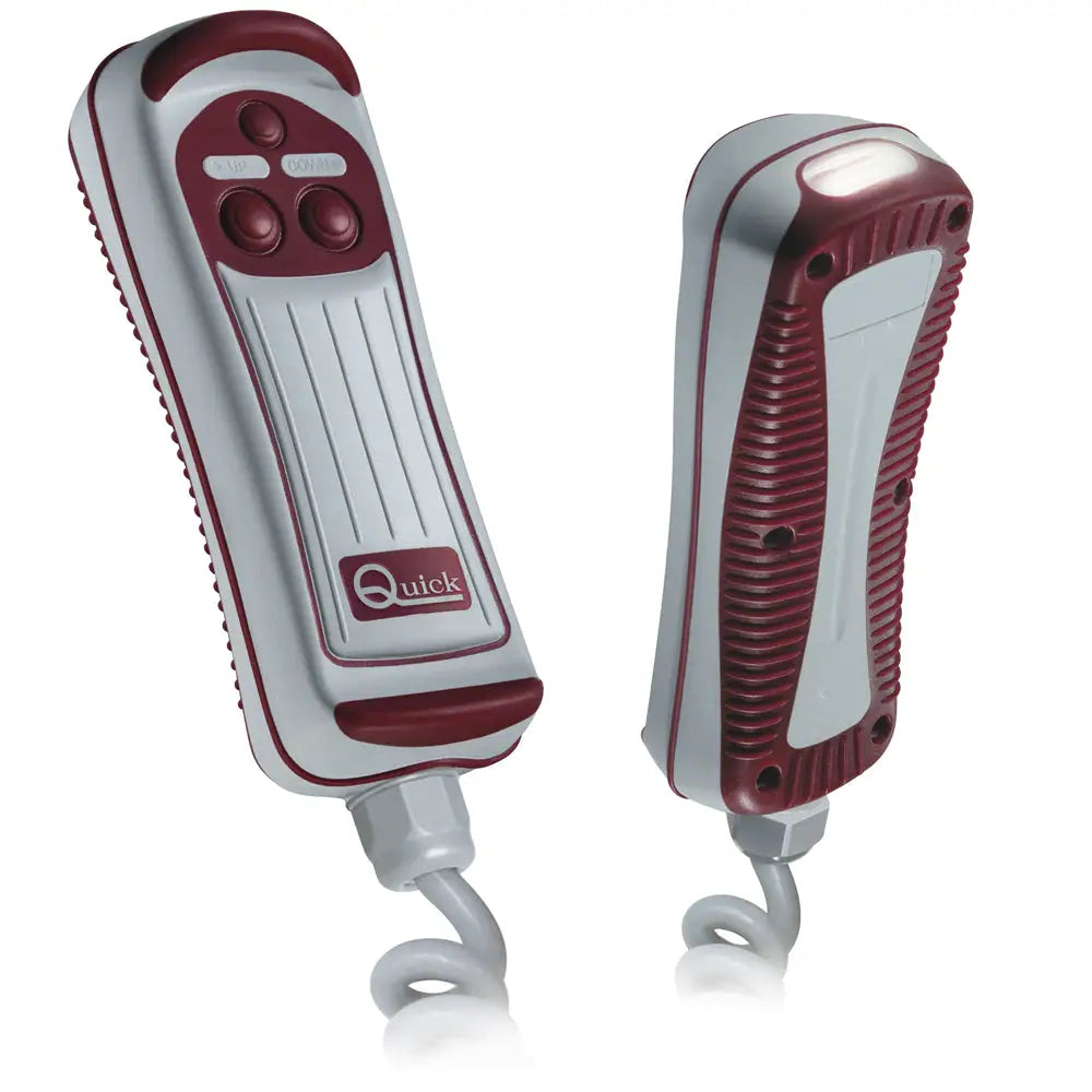 Quick HRC1002L 2 Button Remote Control w/LED [FPHRC1002L00D00] - Windlass Accessories