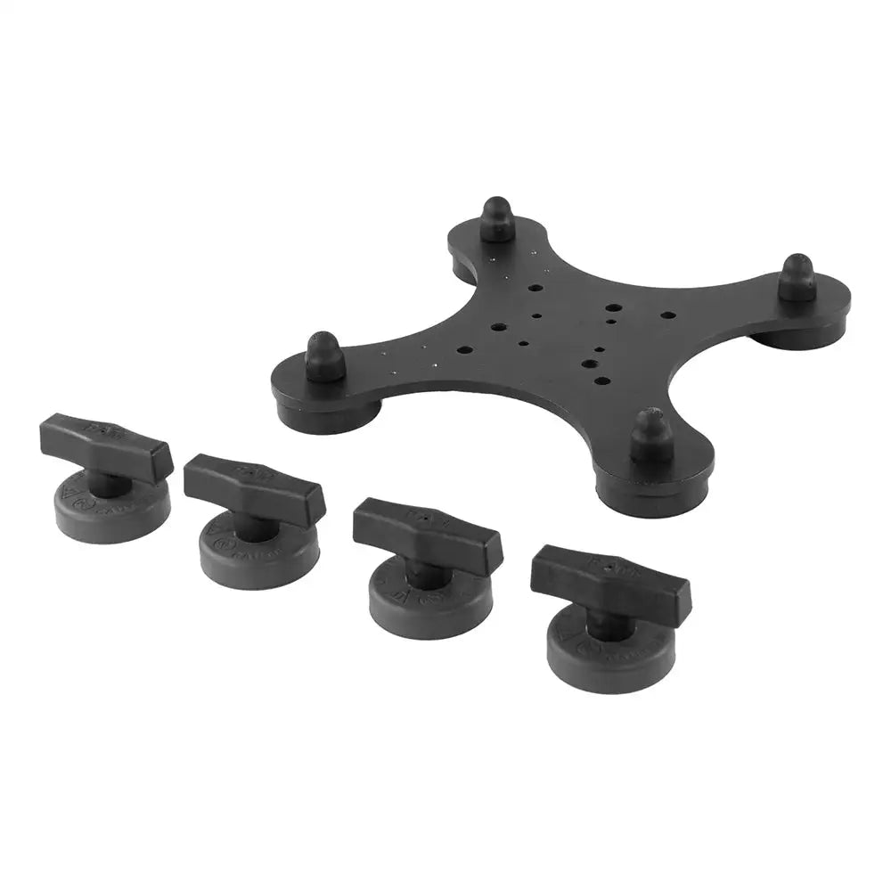 RAM Mount RAM Tough-Mag 48MM 4-Point Magnetic Mounting Base [RAM-MAG48-4U] - Surface Mount
