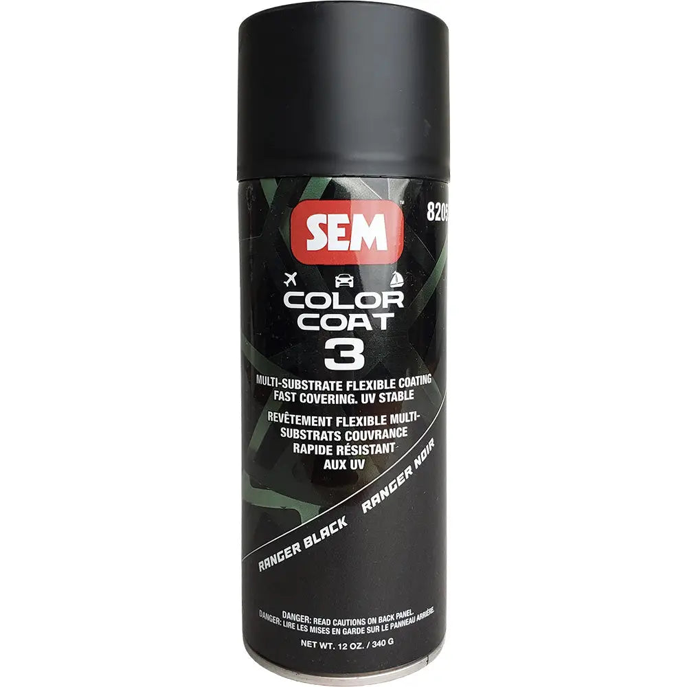 SEM Color Coat 3 - Ranger Black - 12 oz [82053] - Accessories