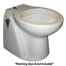 Raritan Atlantes Freedom w/Vortex-Vac - Household Style - White - Freshwater Solenoid - Smart Toilet Control - 12v
