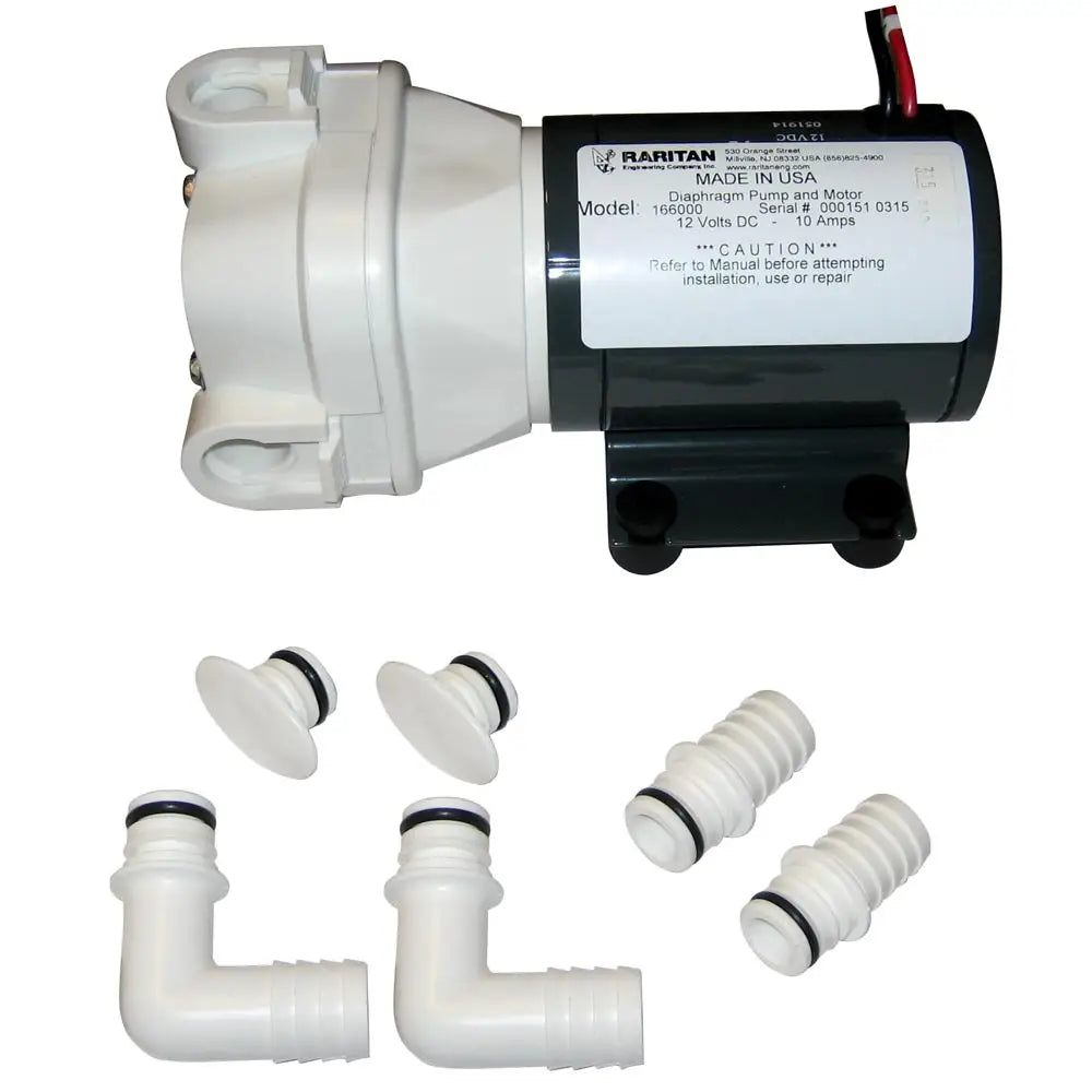 Raritan Diaphragm Intake Pump - 12v [166000] - Marine Sanitation