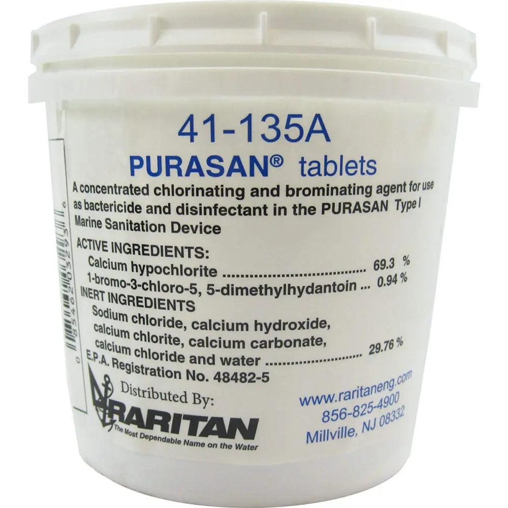 Raritan PURASAN EX Refill Tablets *1 Tub of 6 Tablets [41-135A] - Accessories