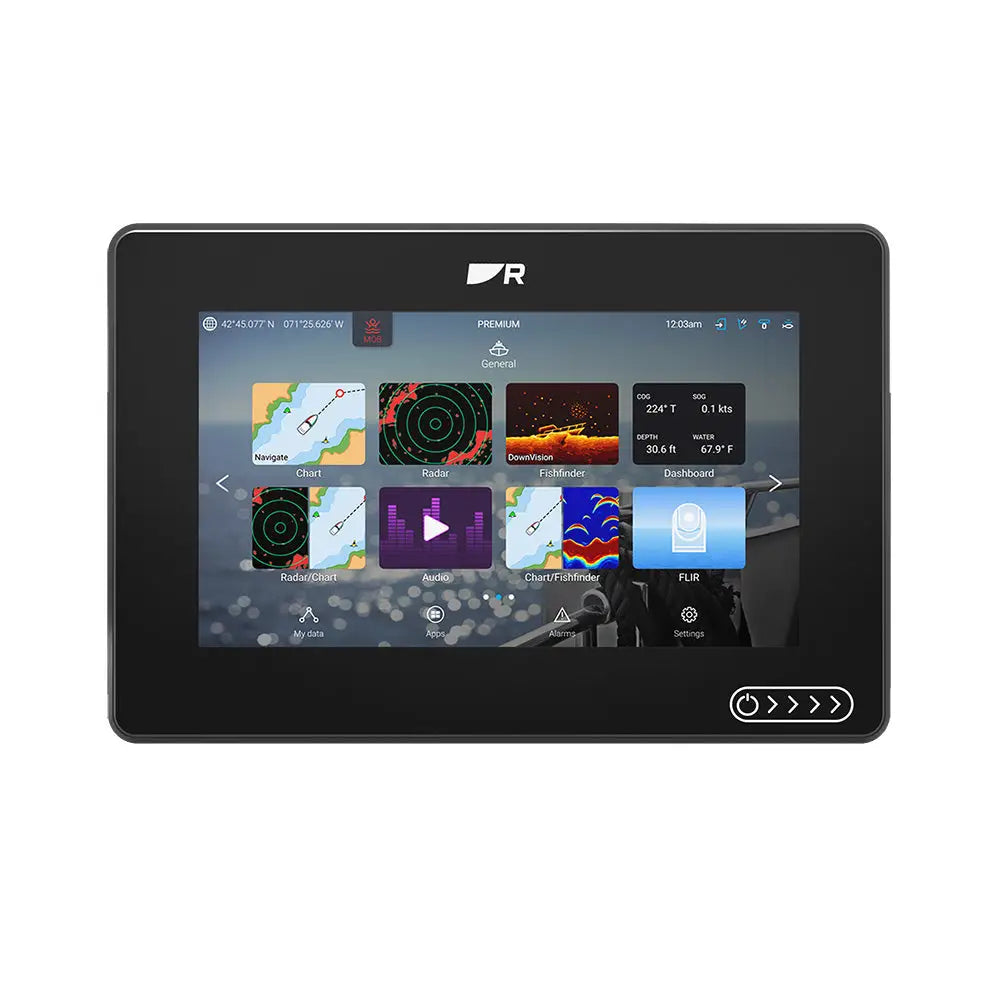 Raymarine Axiom 2 RV 7’’ Chartplotter/Fishfinder w/RealVision 3D Sonar Lighthouse North America Chart - No Transducer