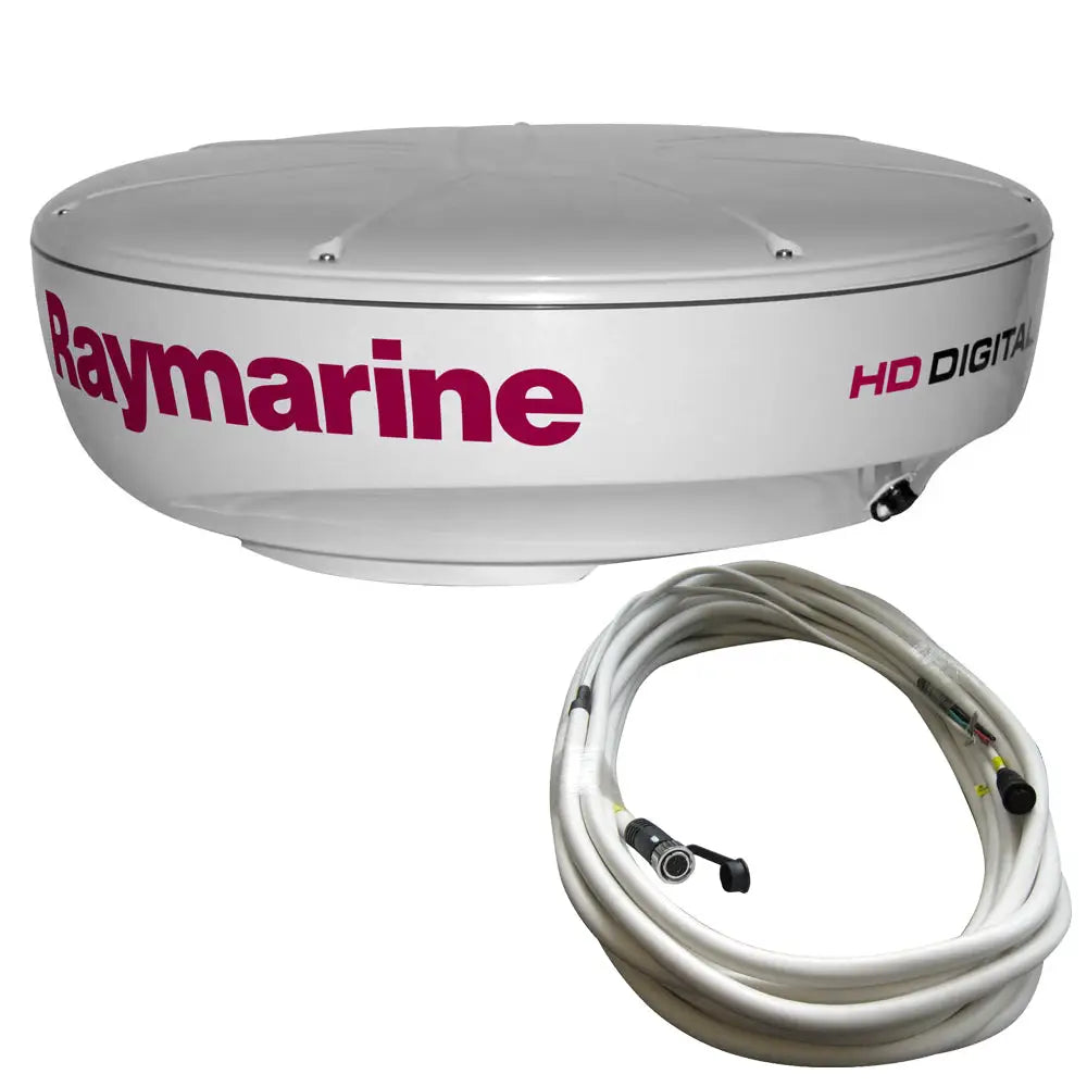 Raymarine Digital RD418HD Hi-Def Radar Dome with 10M Cable - Radars