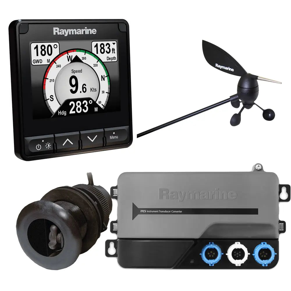 Raymarine i70s System Pack Wind Depth Speed [T70226] - Instruments