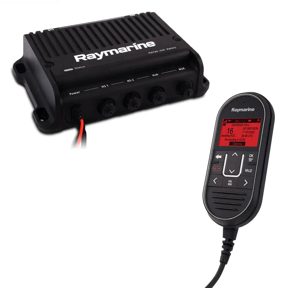 Raymarine Ray90 Modular Dual-Station VHF Black Box Radio System [E70492] - VHF - Fixed Mount