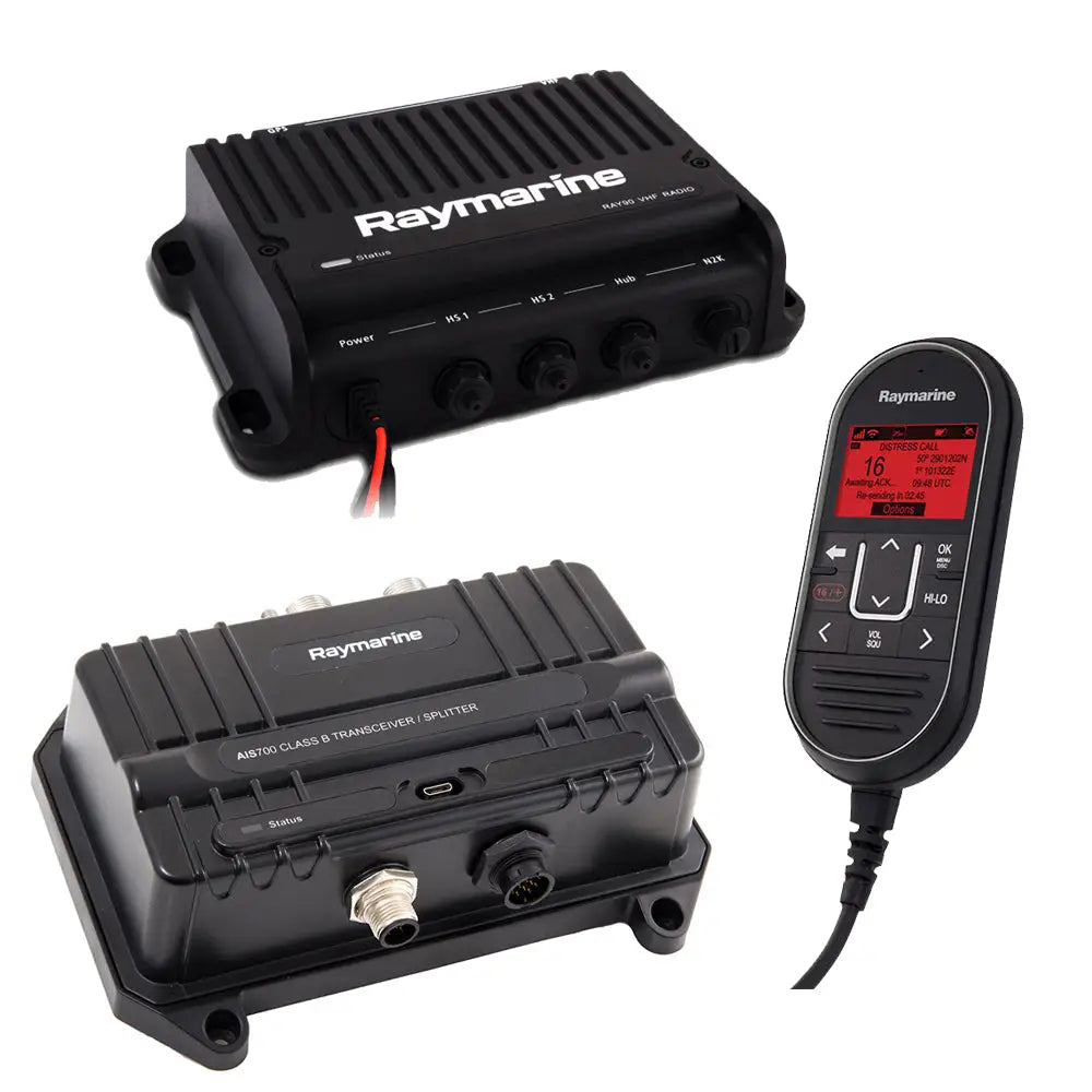Raymarine Ray90 VHF Radio AIS700 Bundle [T70424] - AIS Systems
