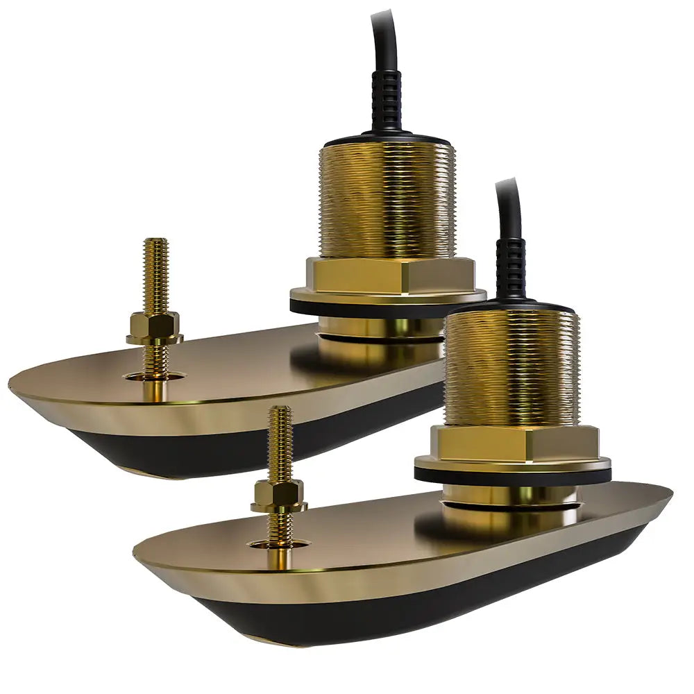 Raymarine RV-212 RealVision 3D Bronze Thru-Hull Transducer Pair Pack - 12 - 8M Cable Y-Cable [T70318] - Transducers