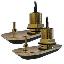 Raymarine RV-212 RealVision 3D Bronze Thru-Hull Transducer Pair Pack - 12 - 8M Cable Y-Cable [T70318] - Transducers