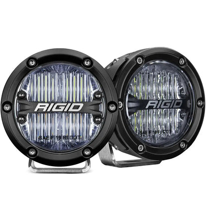 RIGID Industries 360-Series 4’’ LED SAE Fog Beam - White - Set of 2 [36120] - Lighting