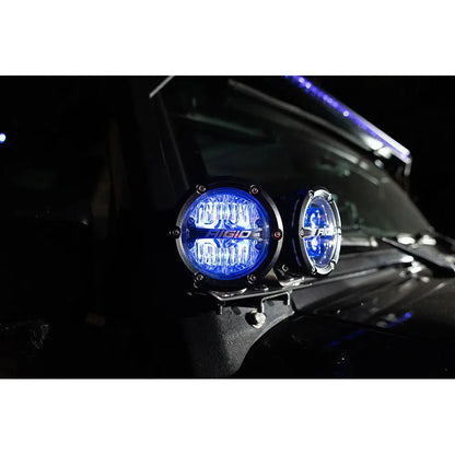RIGID Industries 360-Series RGBW 4’’ Offroad Lamp Drive Beam w/RGBW Backlight Pods - Set of 2 [36401] - Lighting