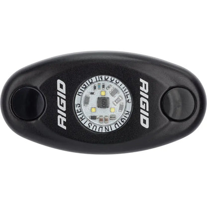 RIGID Industries A-Series Black Low Power LED Light - Single - Red [480043] - Interior / Courtesy Light