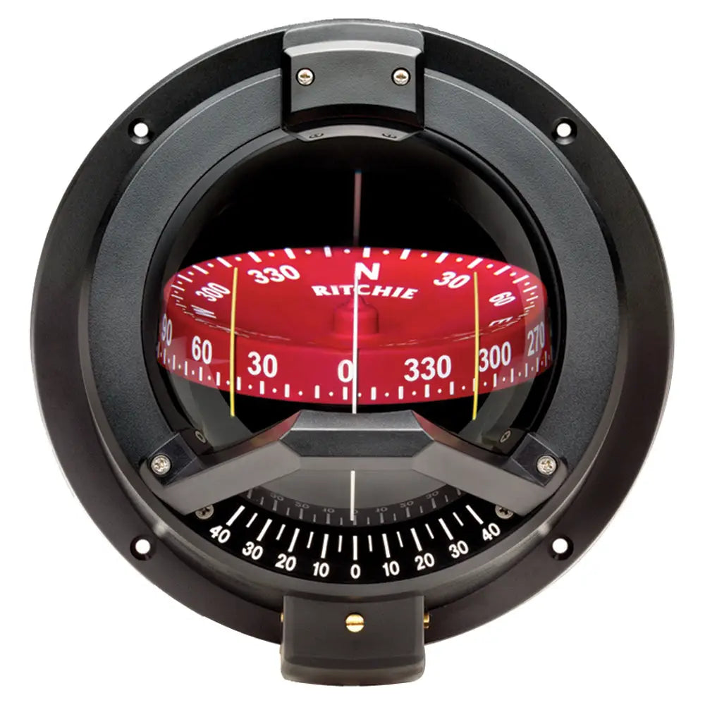 Ritchie BN-202 Navigator Compass - Bulkhead Mount - Black [BN-202] - Compasses