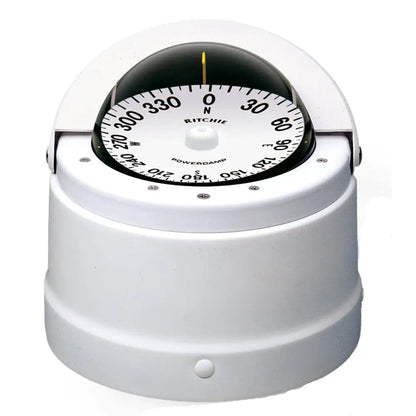 Ritchie DNW-200 Navigator Compass - Binnacle Mount - White [DNW-200] - Compasses