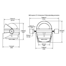Ritchie HB-845 Helmsman Steel Boat Compass - Bracket Mount - Black [HB-845] - Compasses