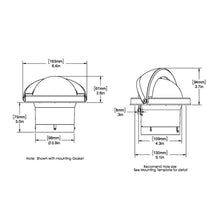 Ritchie SS-2000 SuperSport Compass - Flush Mount - Black [SS-2000] - Compasses