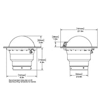 Ritchie SS-5000W SuperSport Compass - Flush Mount - White [SS-5000W] - Compasses