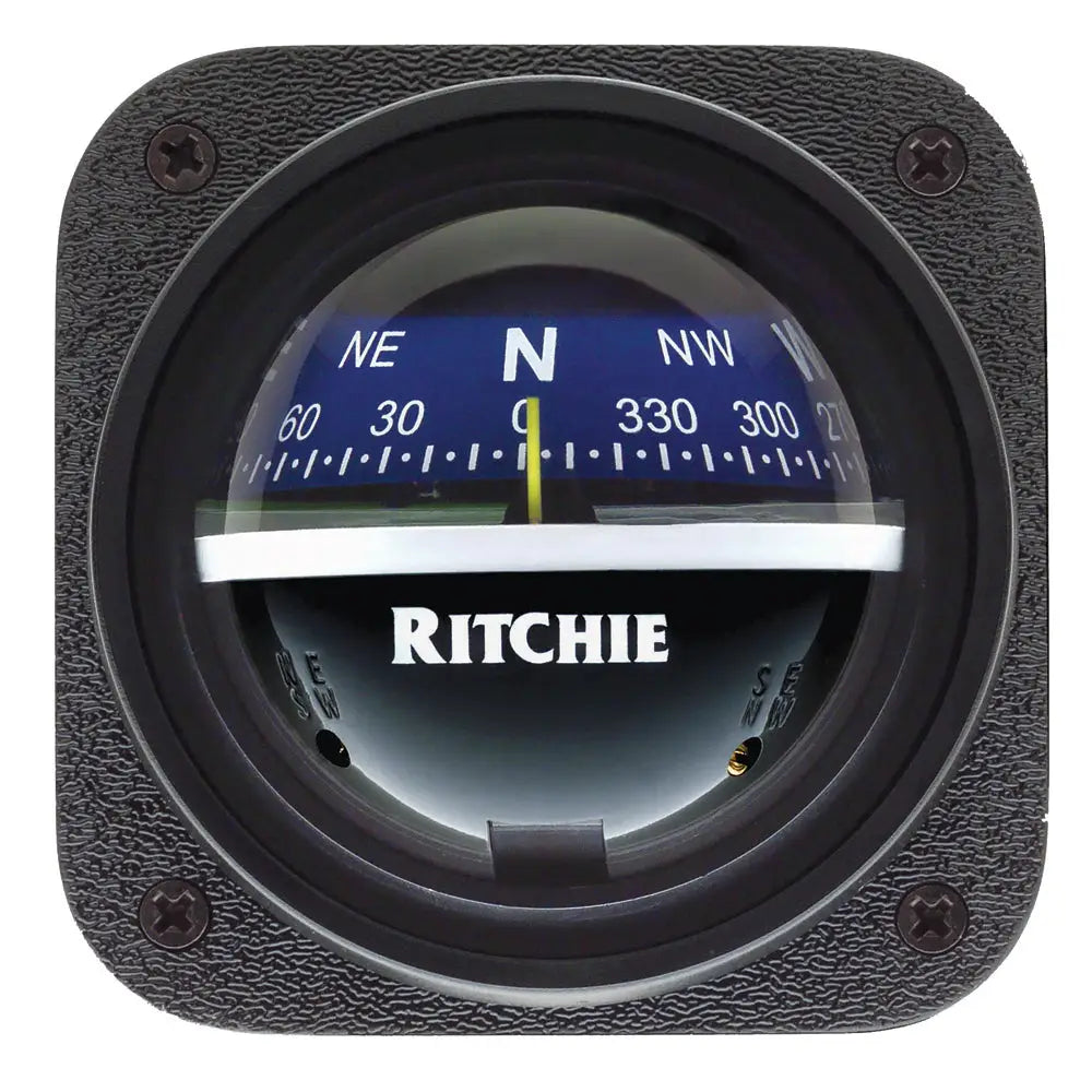 Ritchie V-537B Explorer Compass - Bulkhead Mount - Blue Dial [V-537B] - Compasses
