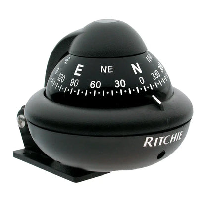 Ritchie X-10B-M RitchieSport Compass - Bracket Mount - Black [X-10B-M] - Compasses - Magnetic
